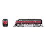 N EMD F7A Locomotive, CRIP 103, Rd/Blk Alum. Trucks