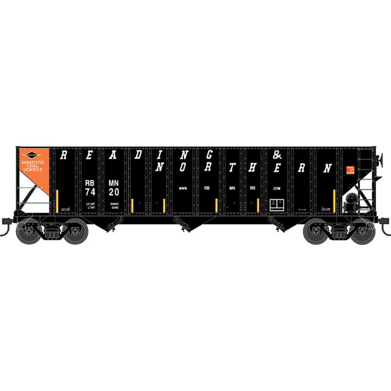 HO H-43 100 Ton Hopper RNRX Orange Panel #7450