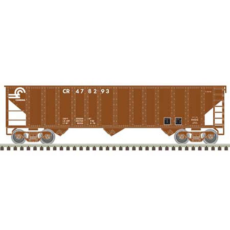 Conrail 478258 (Brown/White)