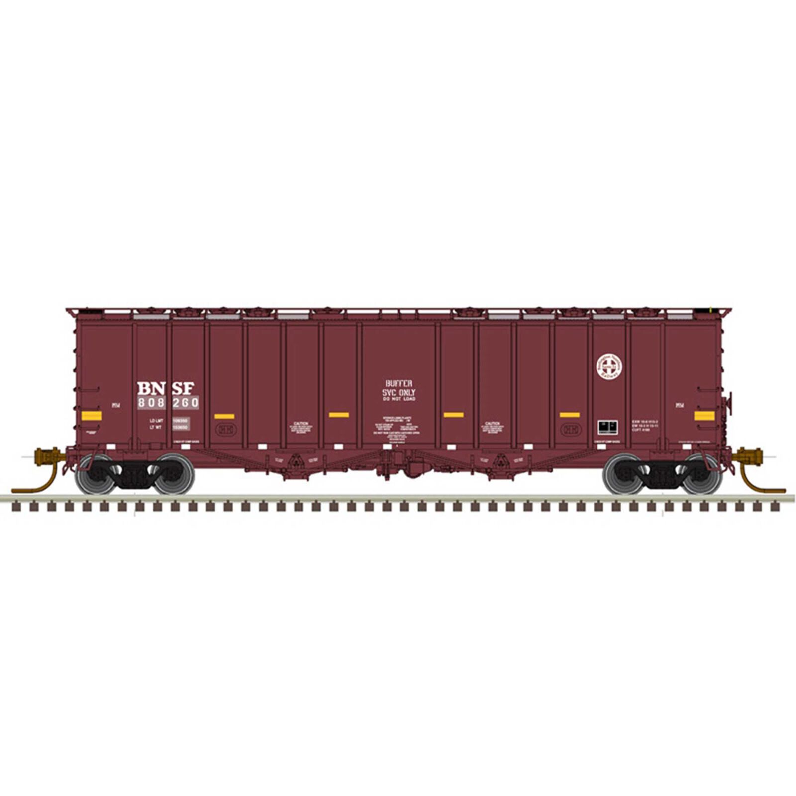 N 4180 Airslide Hopper BNSF 808044