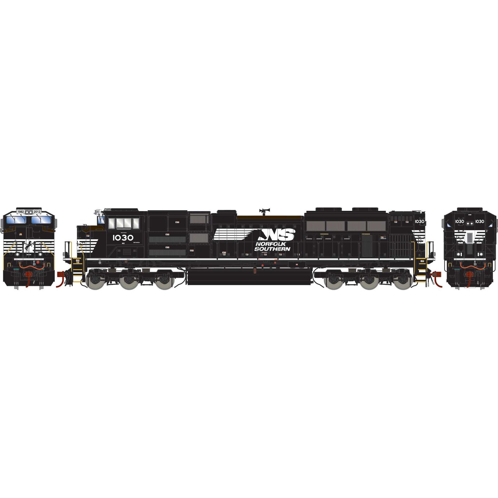 HO SD70ACe Locomotive, NS/30th Anniversary #1030