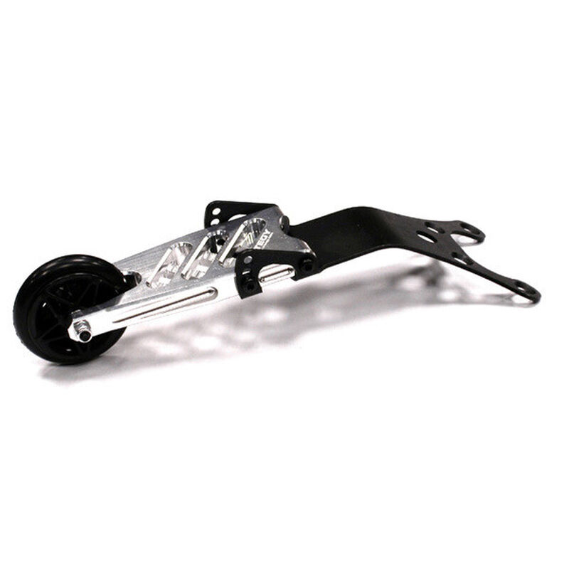 EVO4 Wheelie Bar, Silver: HPI Savage X