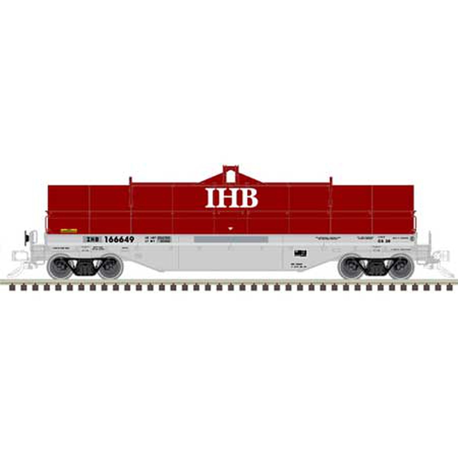 Indiana Harbor Belt (exNS) 166601 (Red/Gray)