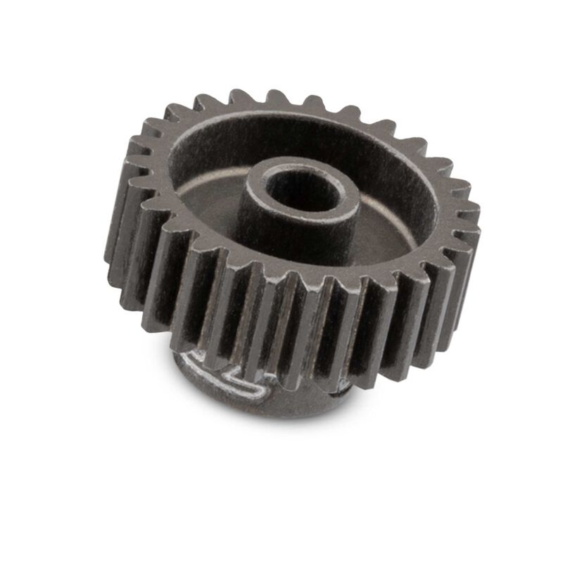 48 pitch, 27T, SS machined aluminum pinion gear