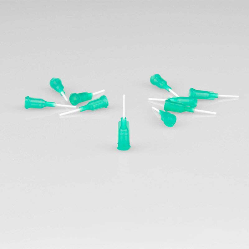 Glue Tip Needles, Medium Bore, Green (10)