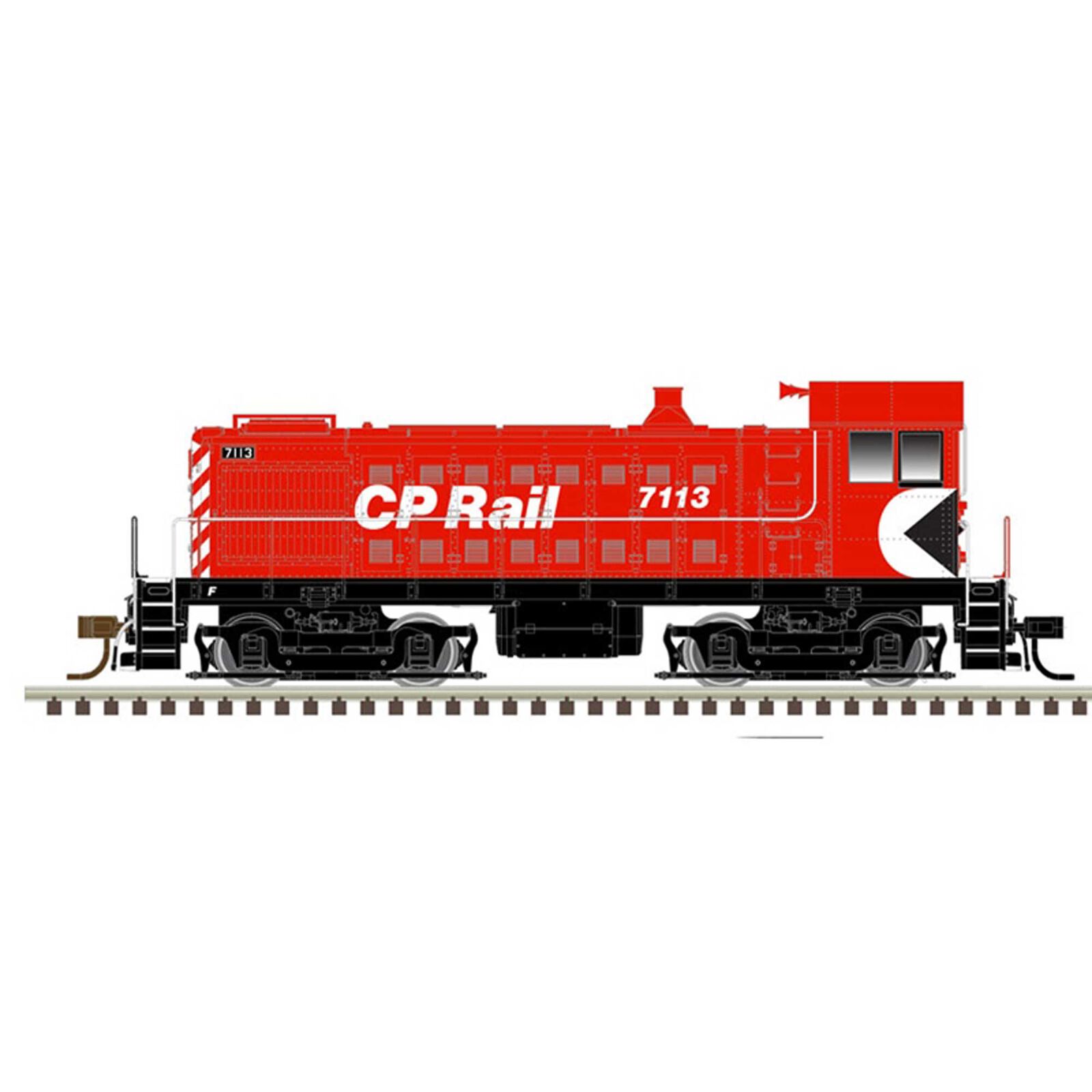 N S-4 Loco CP Rail 7117