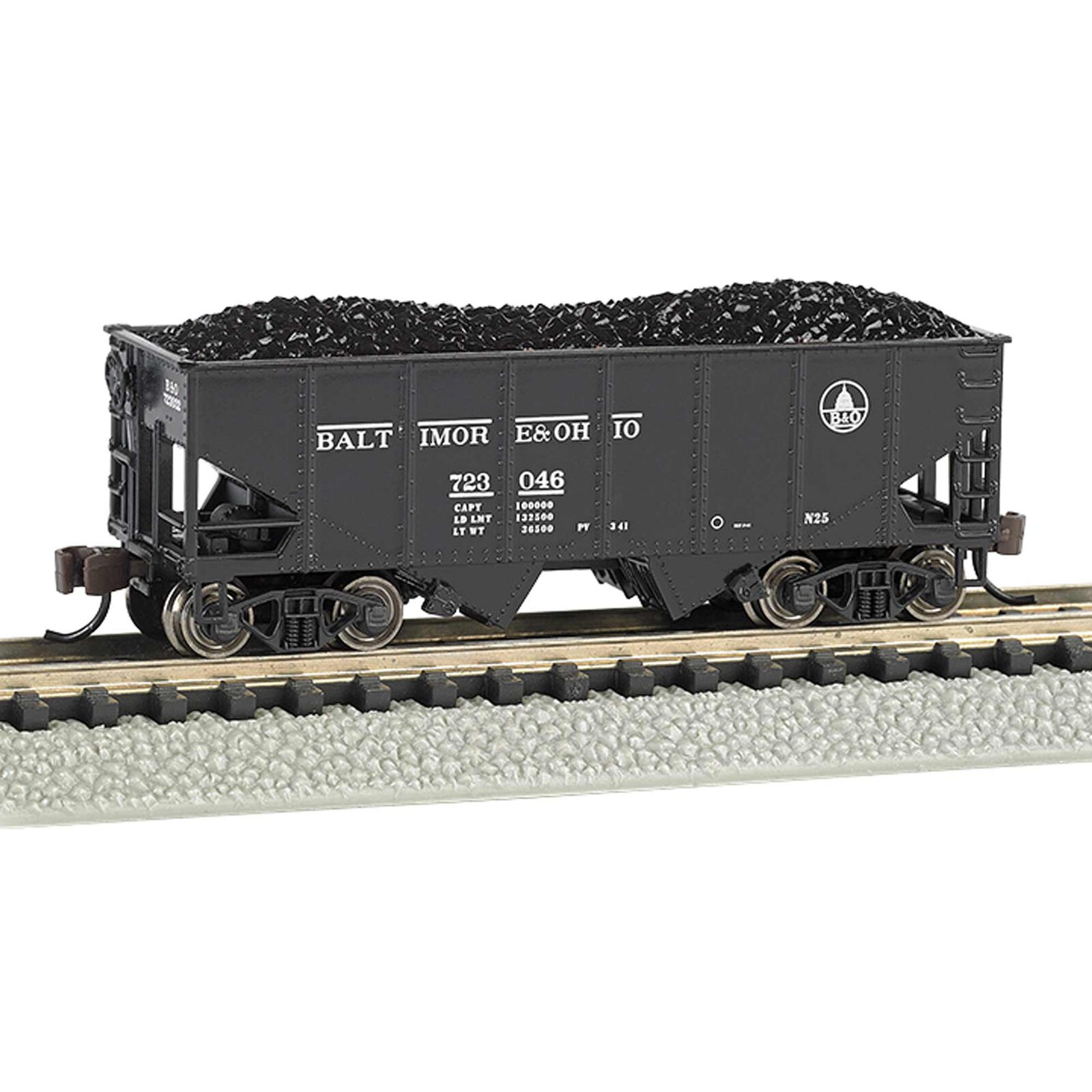 N 55-Ton 2-Bay Hopper B&O