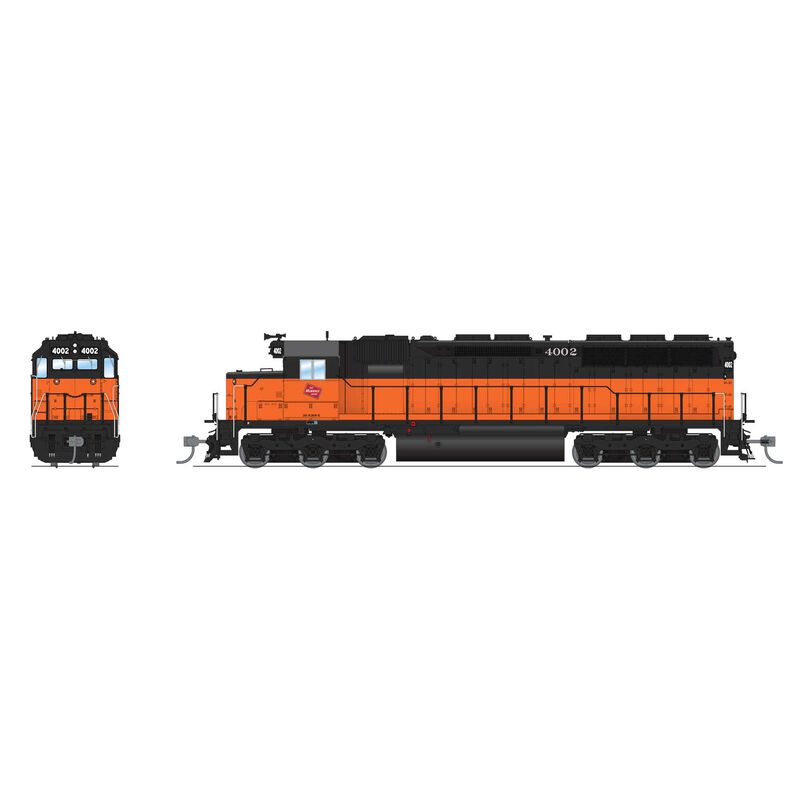 HO EMD SD45 Locomotive, MILW 4002, Delivery Scheme