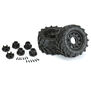 1/10 Masher F/R 2.8" MT Tires Mounted 12mm/14mm Black Raid (2)