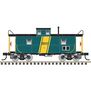 HO C&O Cupola Caboose Black River Western 34