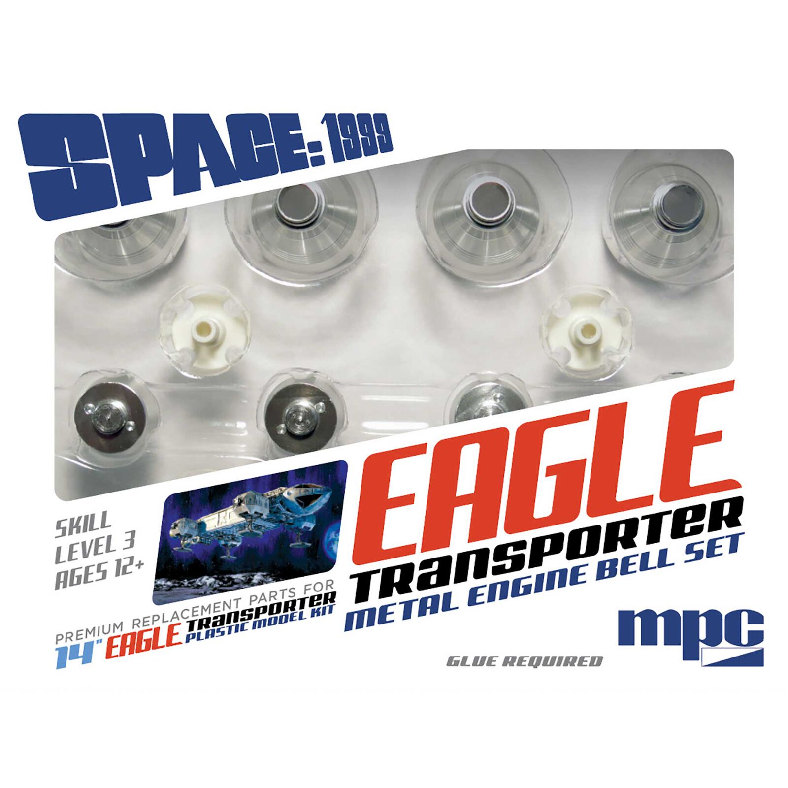 1/72 Space1999 Eagle Metal Engine Bell Set
