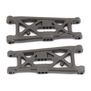 RC10B6 FT Front Suspension Arms, flat/carbon fiber