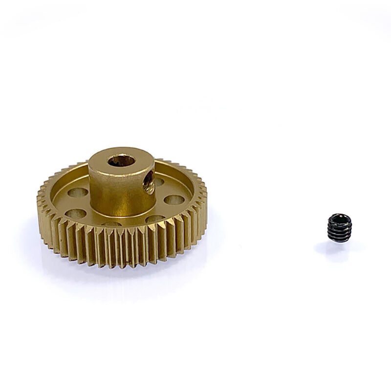 64P Lightweight Aluminum Pinion Gear: 54T