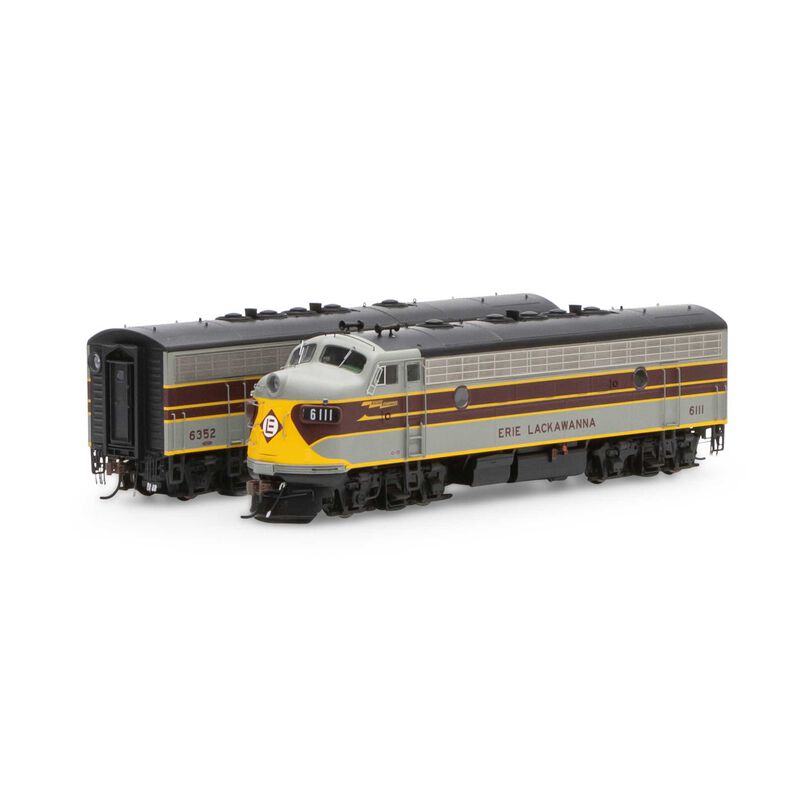 HO F7 A/B with DCC & Sound, EL/Freight #6111/#6352