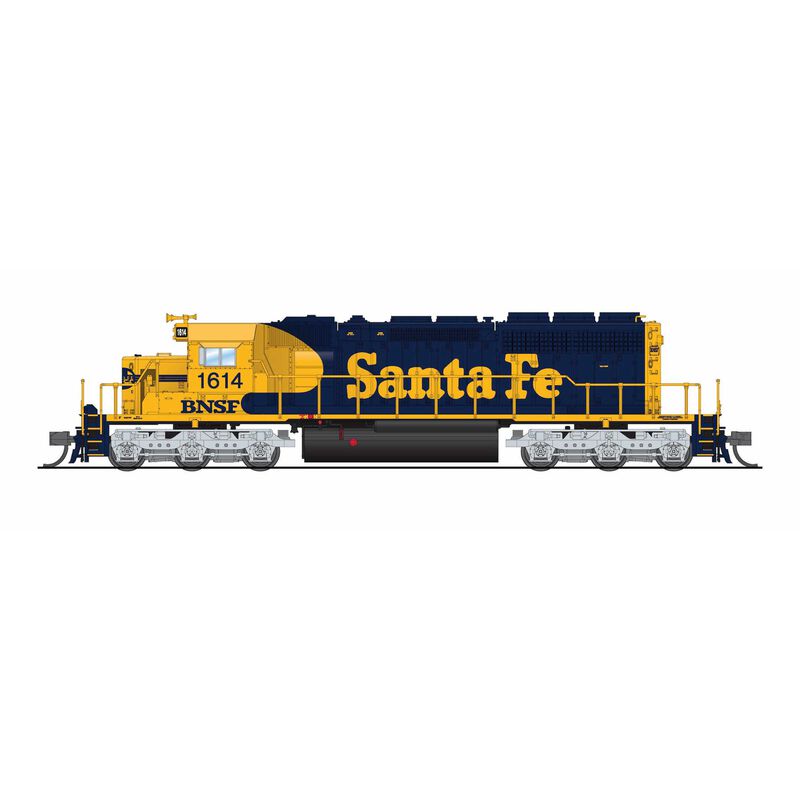 N, EMD SD40-2, BNSF 6951, ATSF Blue/Yellow w/ Patch, Paragon4 Sound/DC/DCC