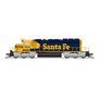 N, EMD SD40-2, BNSF 6951, ATSF Blue/Yellow w/ Patch, Paragon4 Sound/DC/DCC