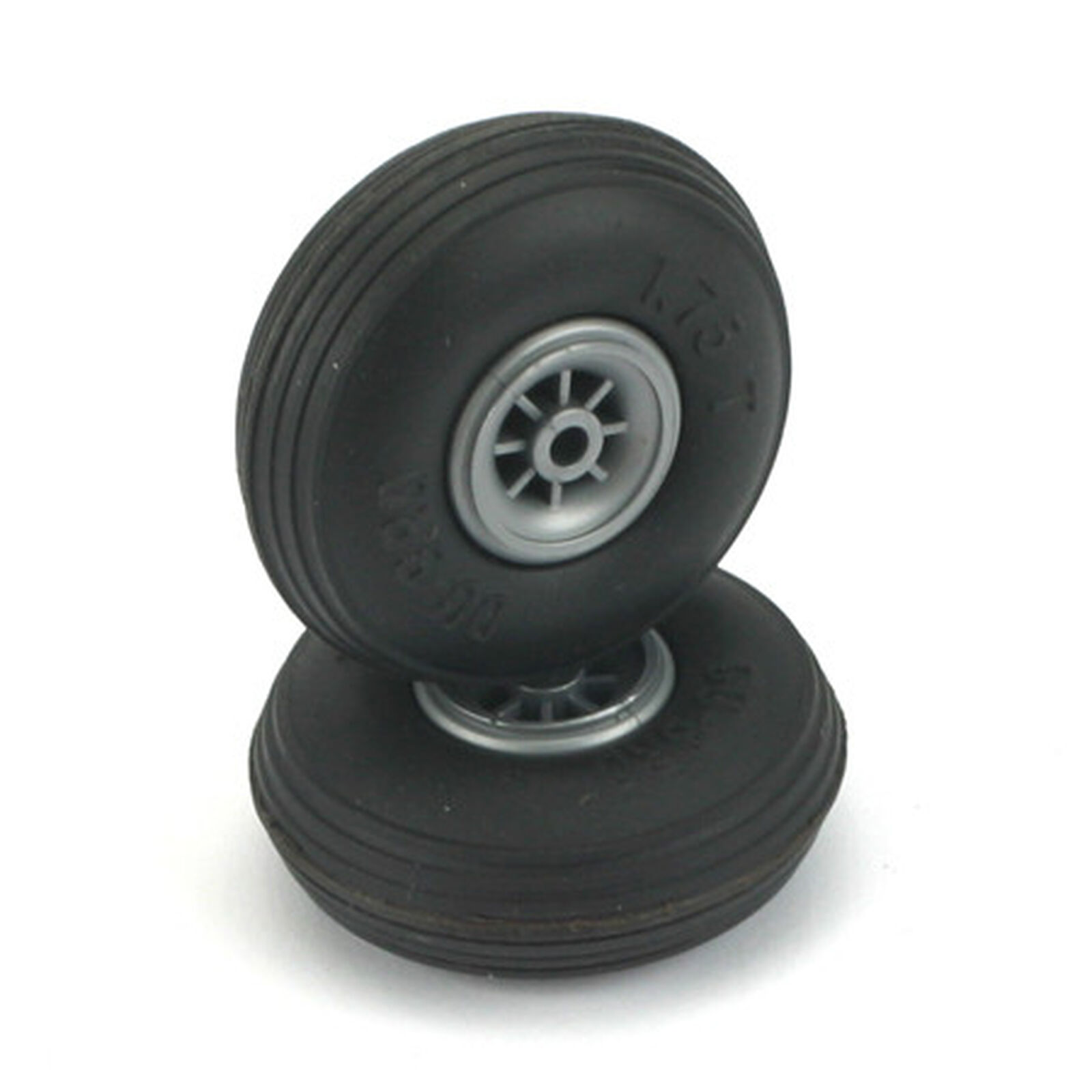 Treaded Wheels, 1-3/4" (2)