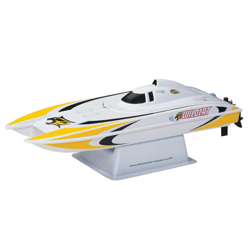 Mini Wildcat Catamaran RTR Yellow