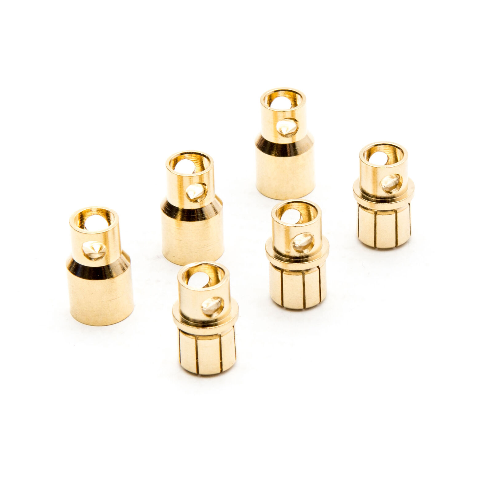 Connector: Gold Bullet Set, 8.0mm (3)