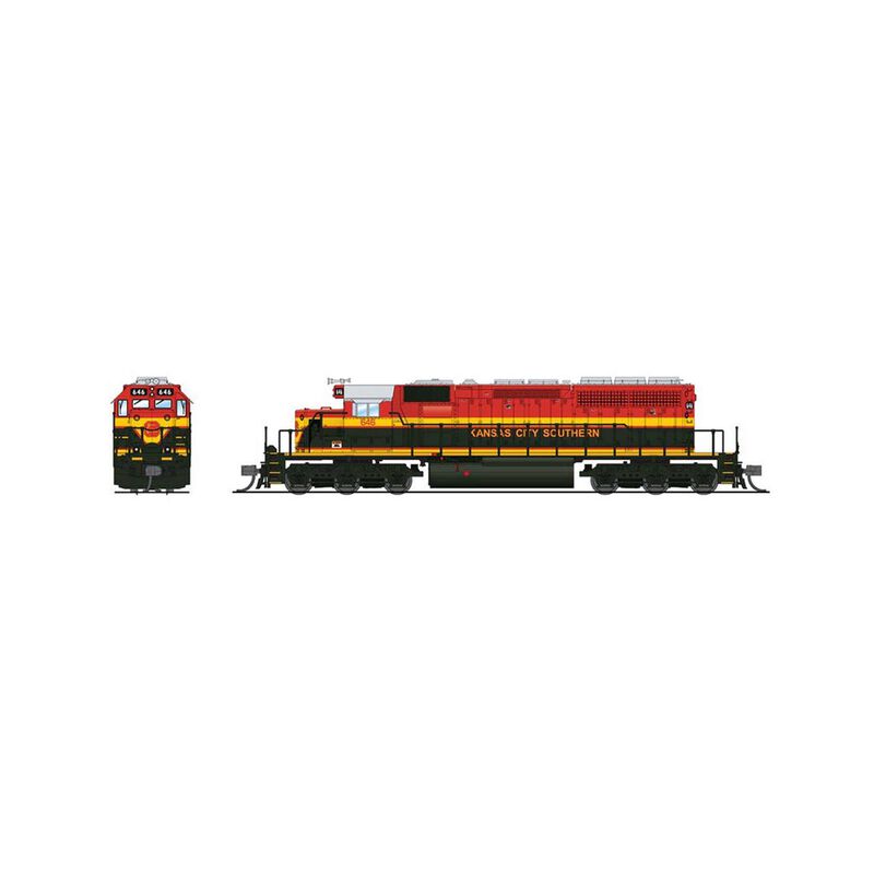 N, EMD SD40-2 Locomotive, KCS 646, Belle Scheme