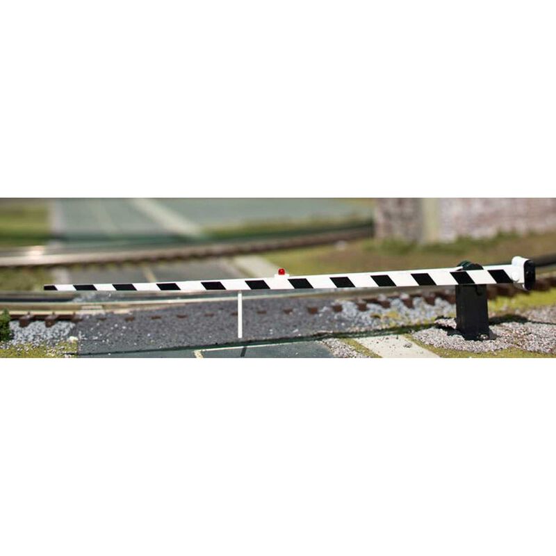 O Crossing Gate Red White