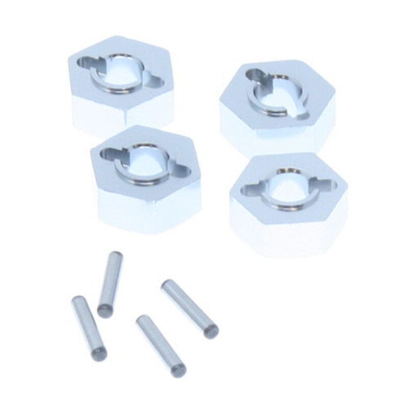 Aluminum Wheel Hex & Pin (4)