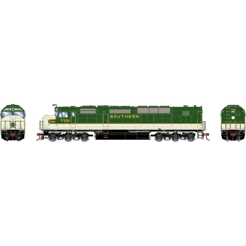HO SDP40F Locomotive, SOU #7701