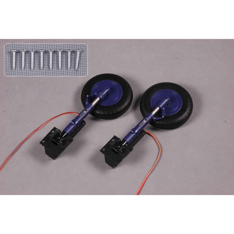 Frt E-Retract Blue  F4U 1700mm