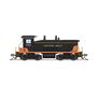 EMD SW7 Switcher, Cotton Belt 1054 Black & Orange, Paragon4 Sound/DC/DCC, N