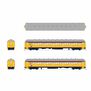 HO CSS Heavyweight 5-Car Passenger Set, Chessie Steam Special Scale (2, 5, 6, 7, 18)