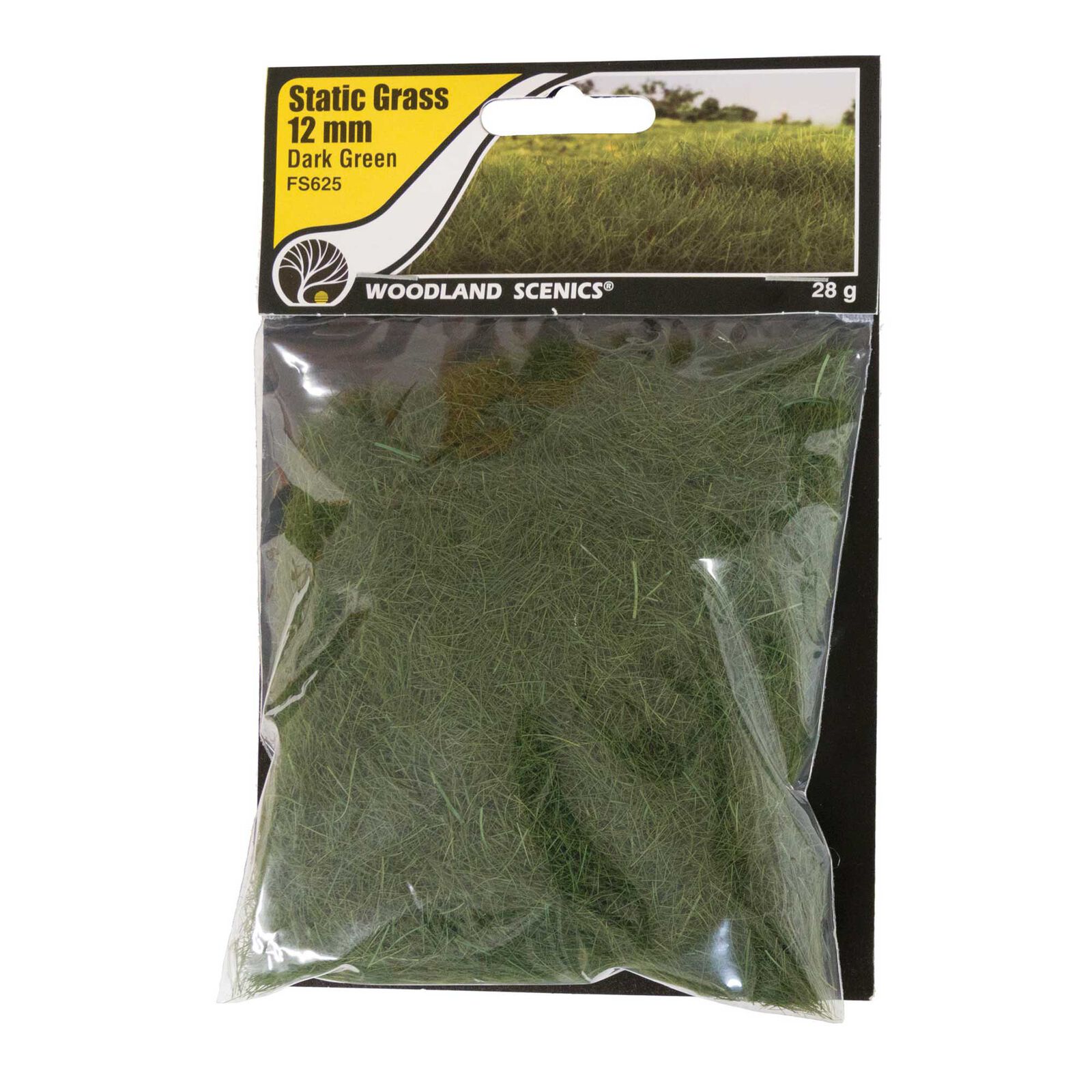Static Grass Dark Green 12mm