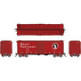 HO GN 40' Boxcar with Early IDNE Chinese Red (6)