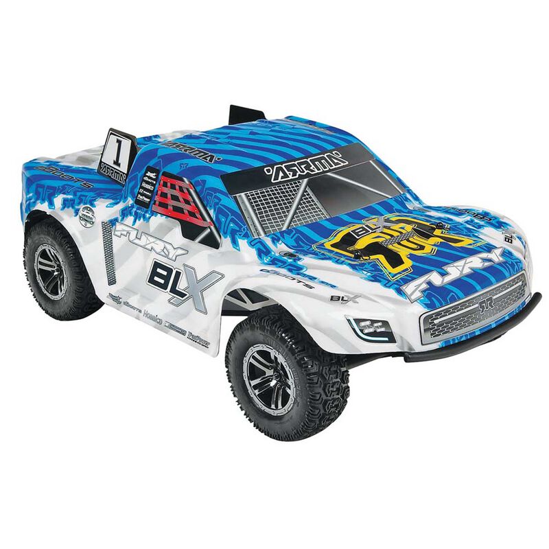 AR102627 1/10 FURY 223S 4X4 RTR Brushless Short Course Truck, Blue