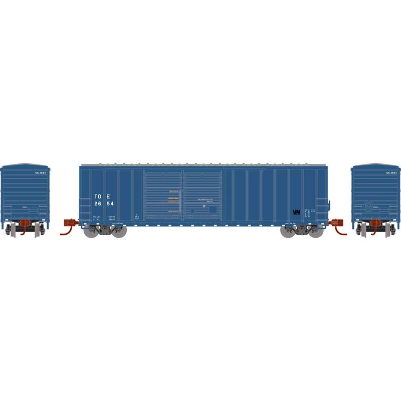 N 50' FMC DD Offset Box Car, TOE #2654