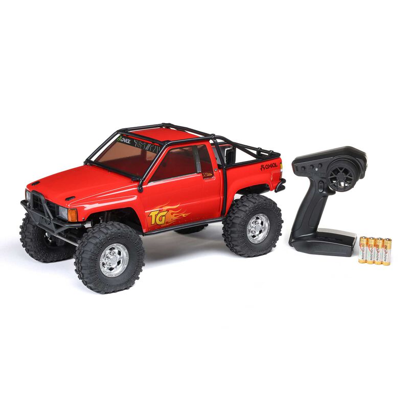 Axial 1/10 SCX10 III 1987 Toyota SR5 4X4 RTR Brushed Rock Crawler, Red - SCRATCH & DENT