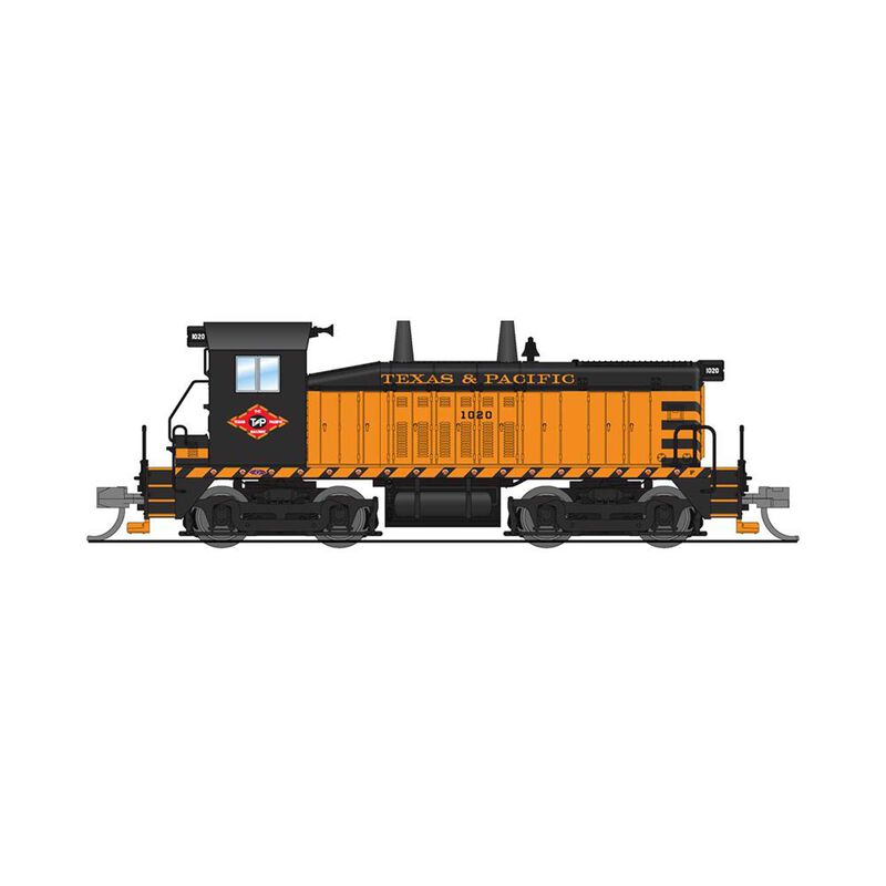 N EMD SW7 Locomotive, T&P 1020, Orange & Black, Paragon4