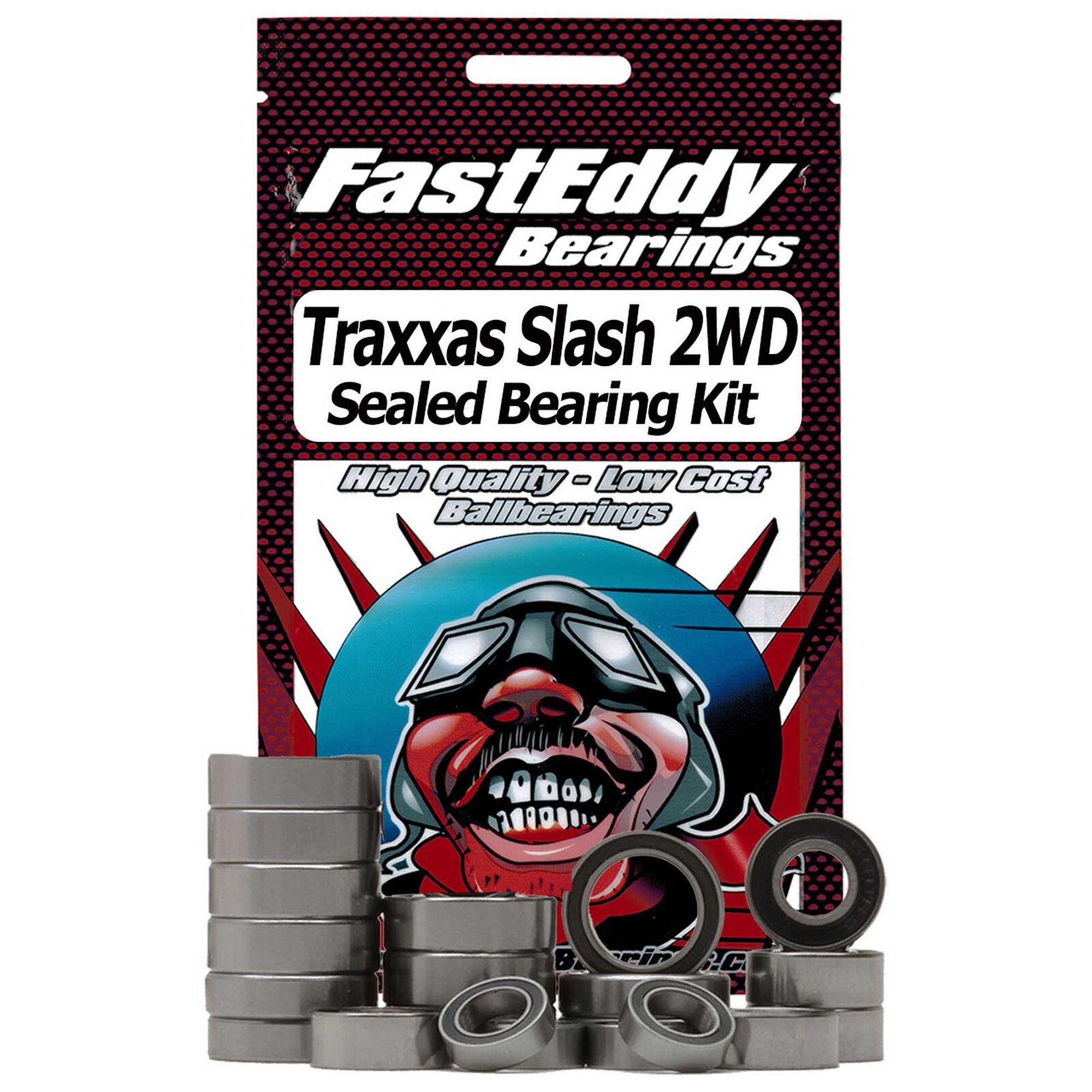 Sealed Bearing Kit: Traxxas Slash 2WD