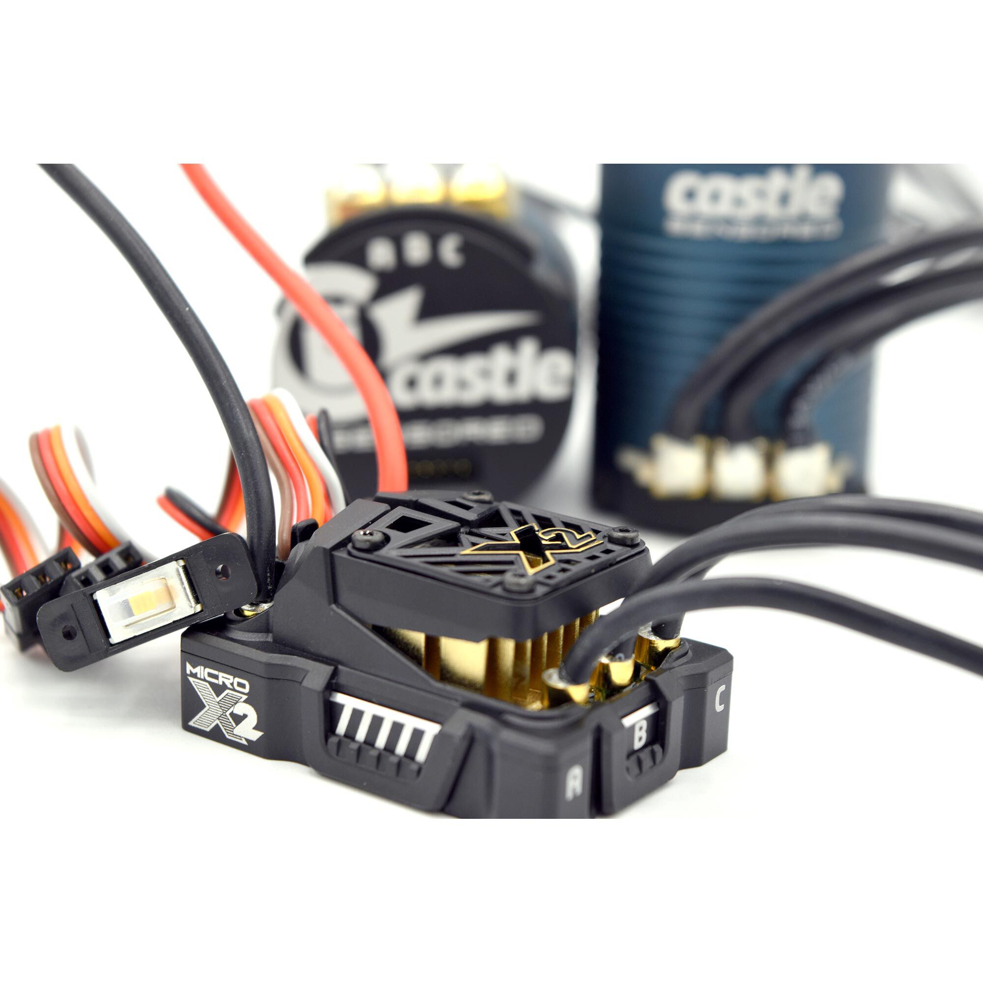 Castle Creations Mamba Micro X2, 16.8V, Waterproof Sensored ESC
