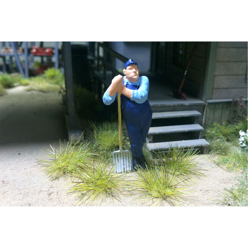 10mm Grass Tufts Light Green (50)