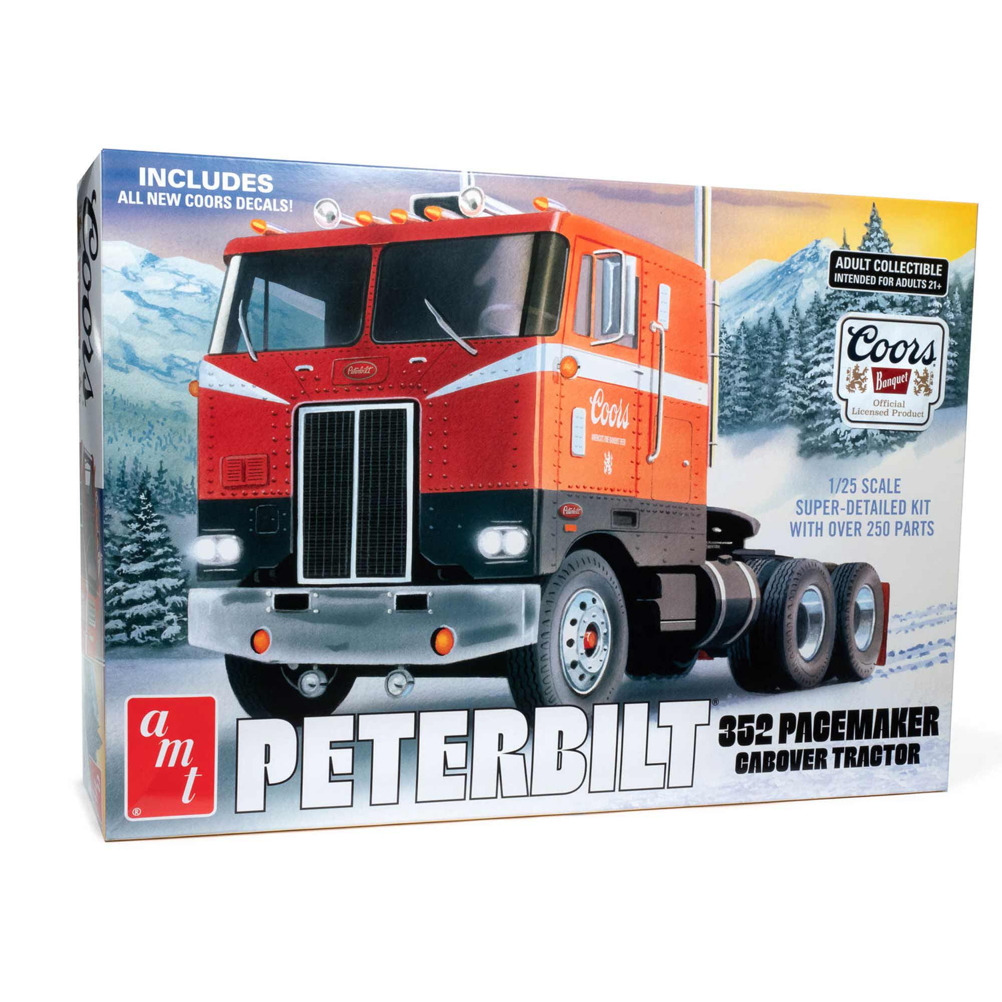 AMT AMT 1/25 Peterbilt 352 Pacemaker COE Coors Beer Model Kit