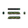 N EMD E7A Locomotive, MEC 708, Green & Dulux Gold