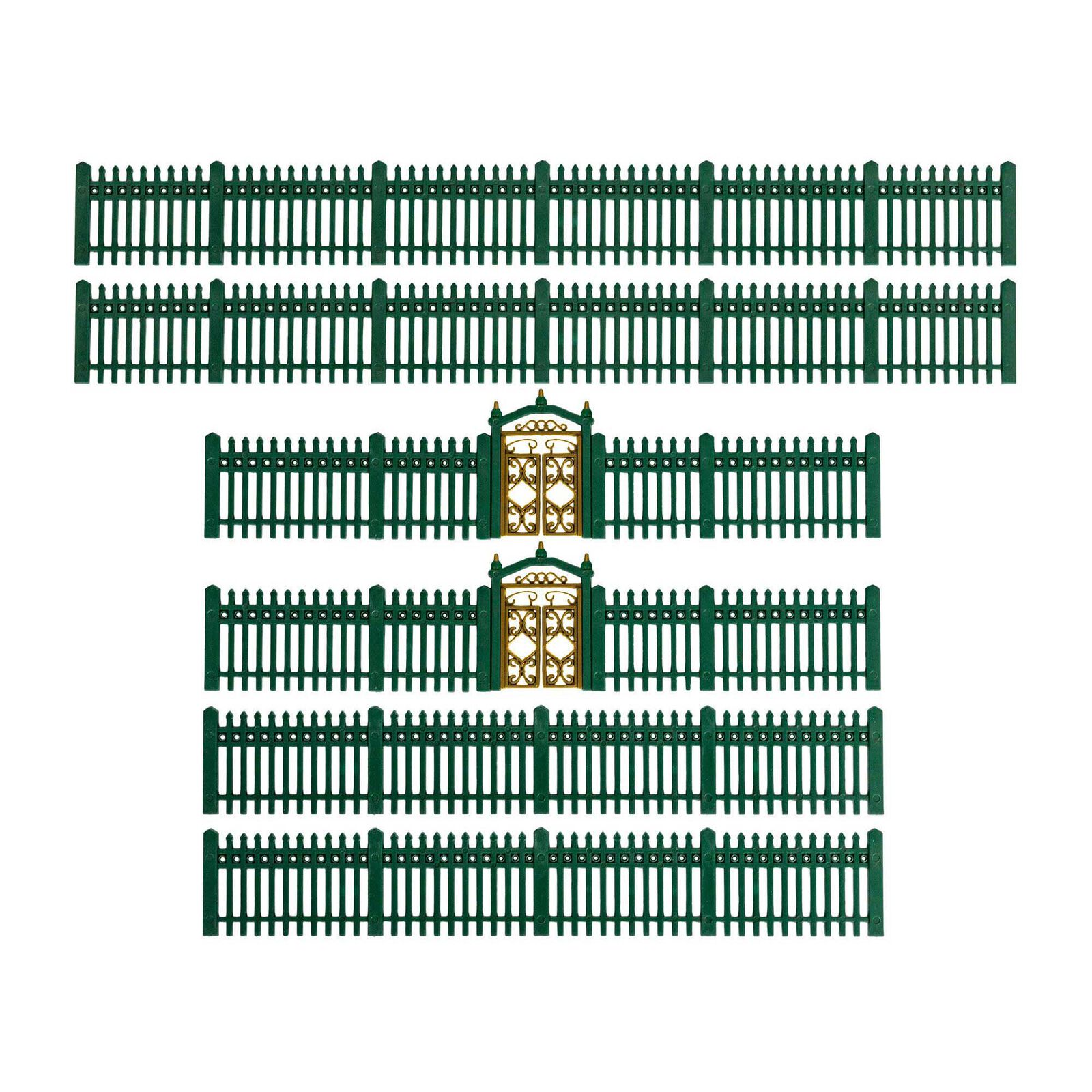 Iron Fence - Green