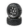 Lockup 1/5 SC Sport Mounted Black Tires 24mm (2)