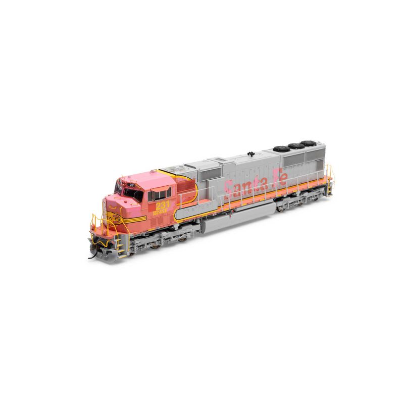 HO SD75M Locomotive with DCC & Sound, BNSF #231