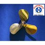 Brass 3-Blade Prop,2" Right