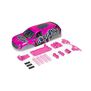 1/10 GORGON Painted, Decaled & Trimmed Body Set : Pink/Black