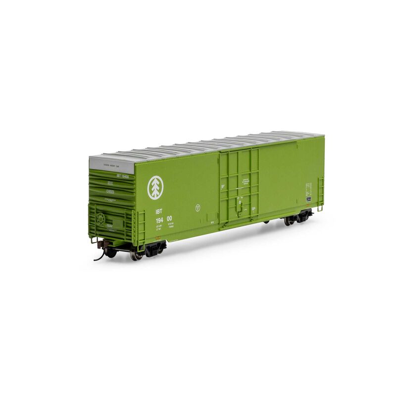 HO 50' High-Cube Smooth Side Box Car, IBT #19400