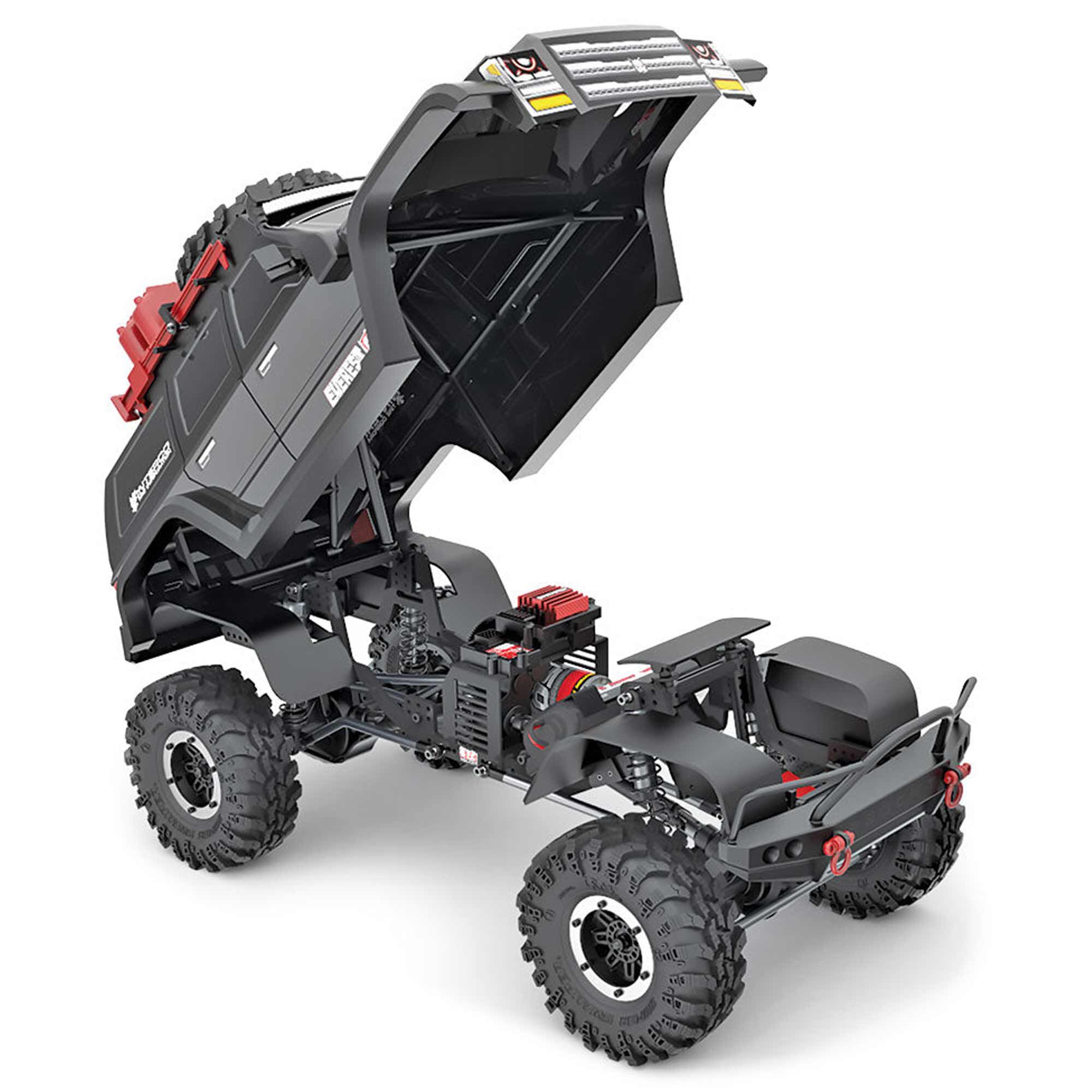 Redcat Racing 1/10 Everest Gen7 Pro 4x4 Rock Crawler RTR, Black