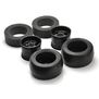 Twister Pro Drag Tire And Wheel Set with Foam