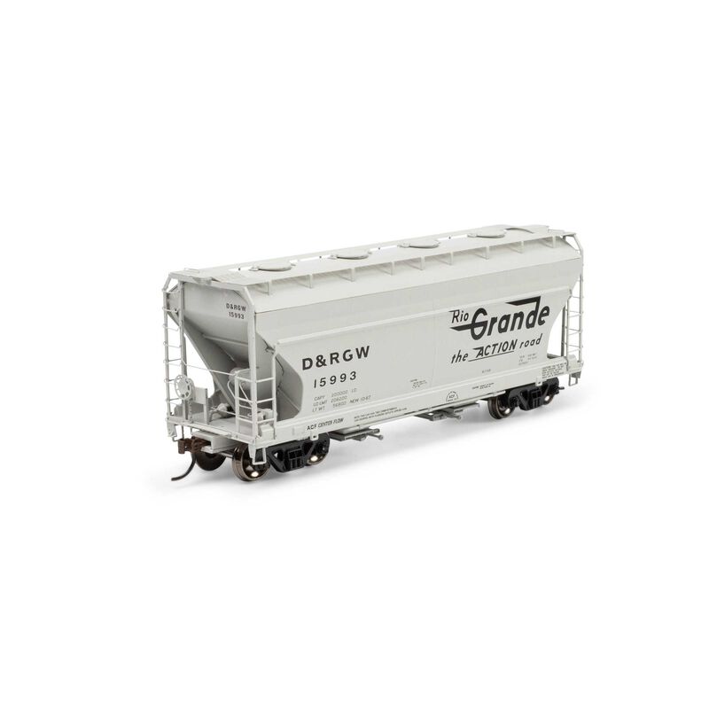 HO ACF 2970 Covered Hopper, DRGW #15993